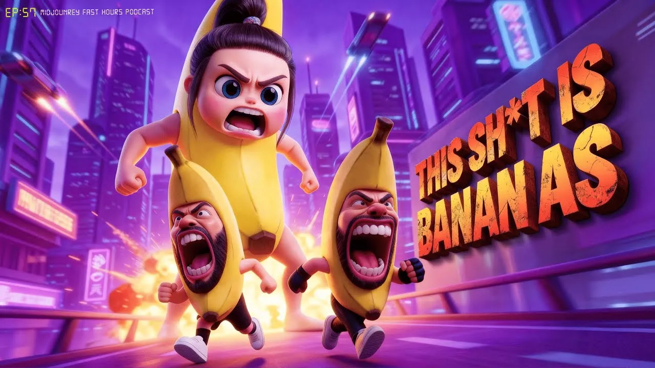 Episode 57 thumbnail: NANO BANANA PRO NAILED IT IN ONE SHOT