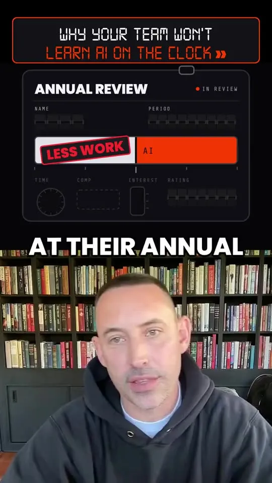Short: Why Your Team Won't Learn AI on the Clock