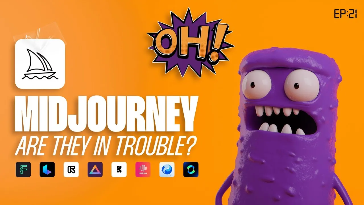 Episode 21 thumbnail: MIDJOURNEY IS GETTING OUT-SHIPPED